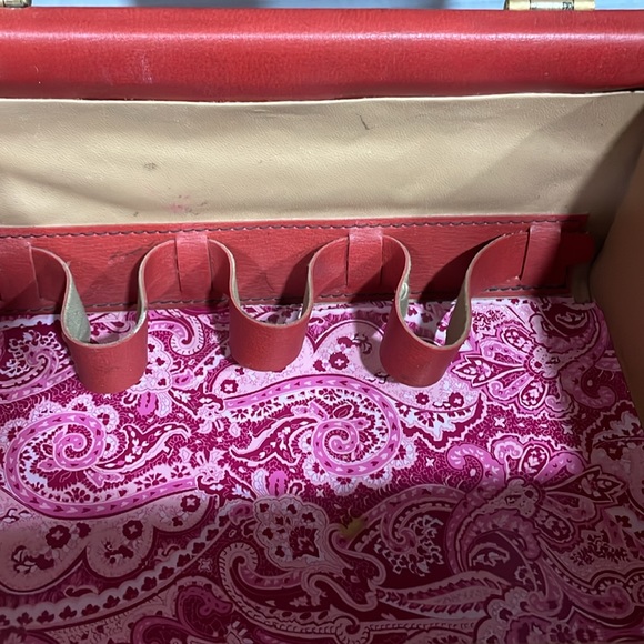 Vintage train cosmetic bag - Picture 9 of 12